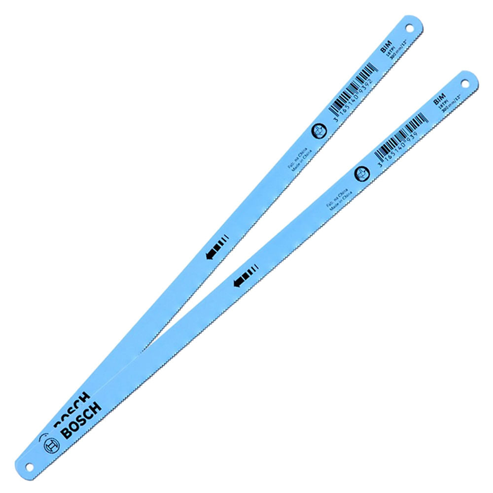 Kit com 2 Laminas de Serra Manual Bimetalica 12 18 Dentes Bosch 76335_0